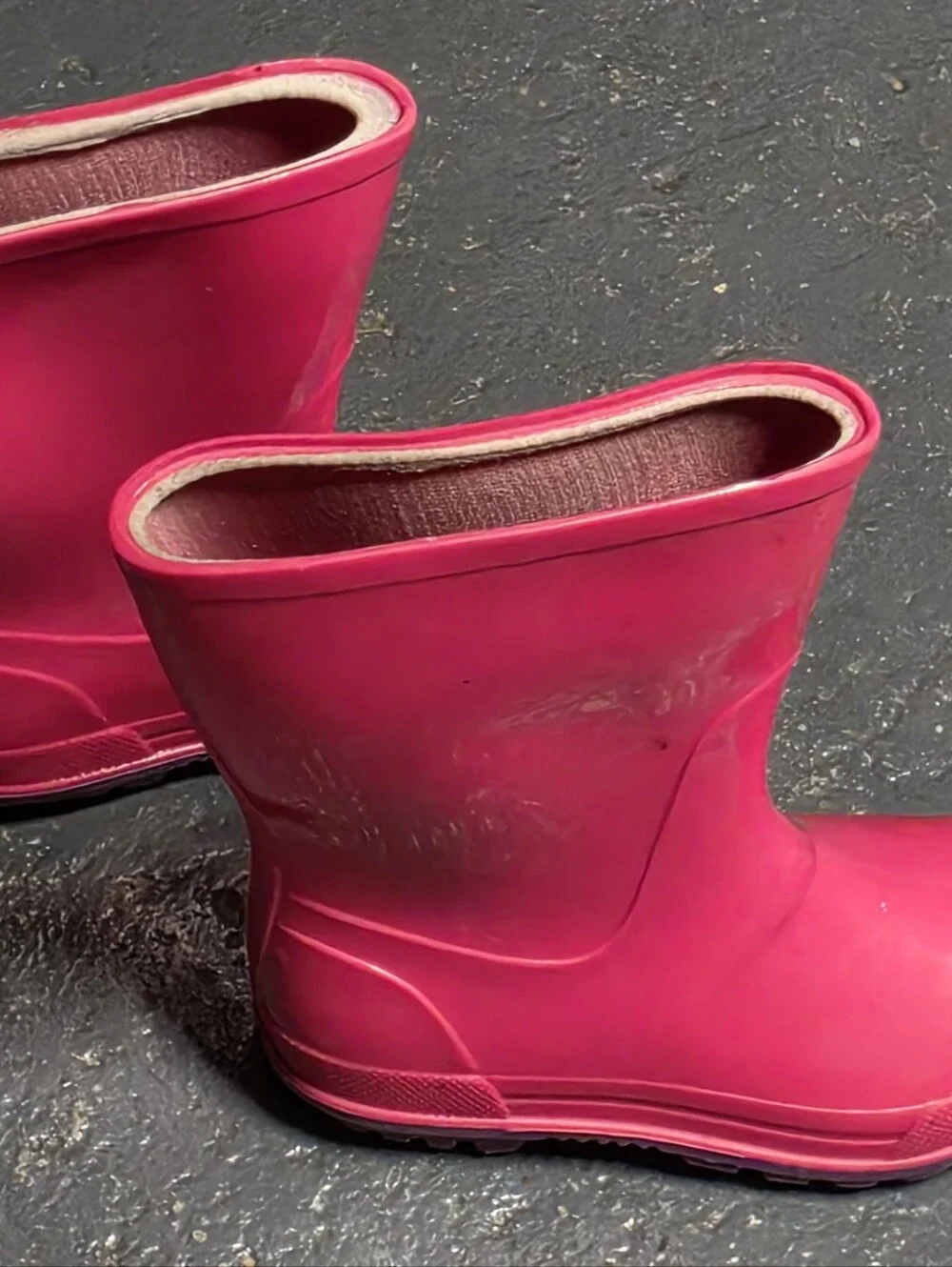 Toddler Pink Rain Boots Girls 7-8